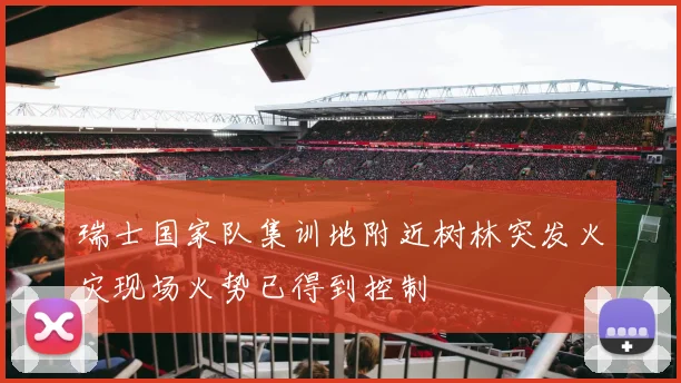 瑞士国家队集训地附近树林突发火灾现场火势已得到控制
